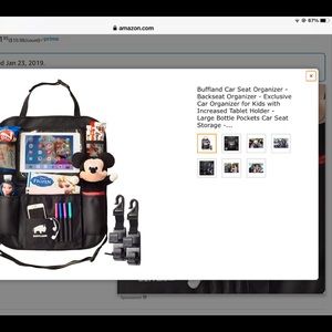 Backseat Car Organizer